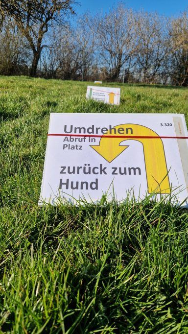 Rally Obedience Schild PSK Göttingen